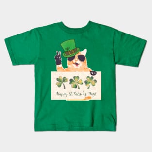 Happy St Patricks Day Kids T-Shirt